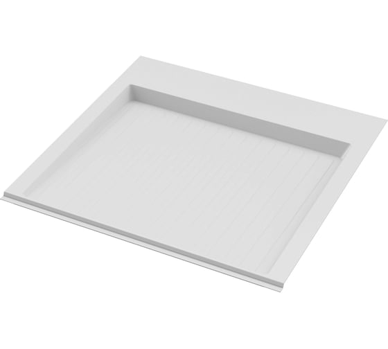 Поддон гигиенический под мойку Starax S-2262-W, в базу-600мм (620x580x40) белый 0200320 1