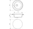 Кухонная мойка GRANSTONES из искусственного камня GS-02-302 4