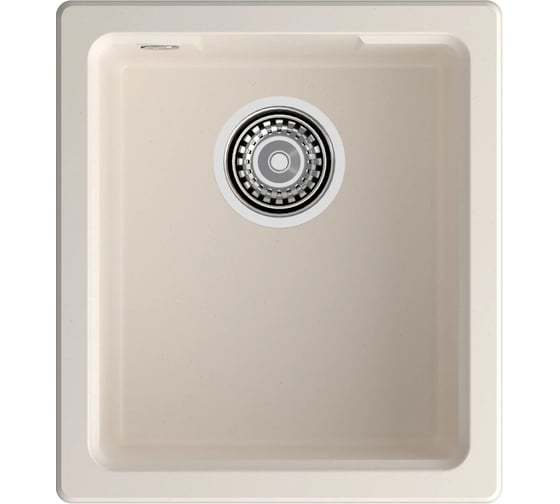 Мойка GranFest GRANFEST URBAN 4540 подстольный монтаж, 1-чаша, 450x400 мм, белый арт.GF-UR- 4540 белый 1