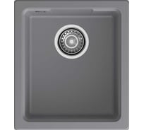 Мойка GranFest GRANFEST URBAN 4540 подстольный монтаж, 1-чаша, 450x400 мм, темно-серый арт.GF-UR- 4540 темно-серый