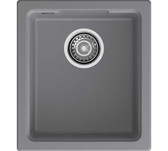 Мойка GranFest GRANFEST URBAN 4540 подстольный монтаж, 1-чаша, 450x400 мм, темно-серый арт.GF-UR- 4540 темно-серый 1