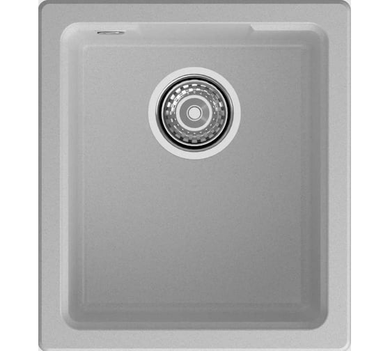 Мойка GranFest GRANFEST URBAN 4540 подстольный монтаж, 1-чаша, 450x400 мм, серый арт.GF-UR- 4540 серый 1