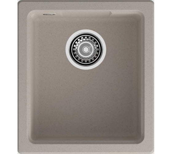 Мойка GranFest GRANFEST URBAN 4540 подстольный монтаж, 1-чаша, 450x400 мм, песочный арт.GF-UR- 4540 песочный 1