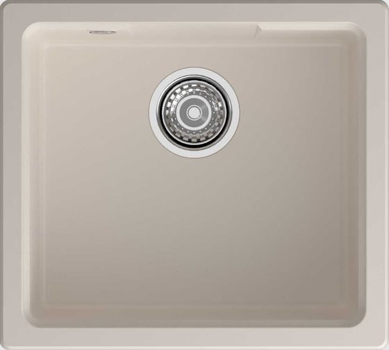 Мойка GranFest GRANFEST URBAN 4550 подстольный монтаж, 1-чаша, 450x500 мм, белый арт.GF-UR- 4550 белый 1