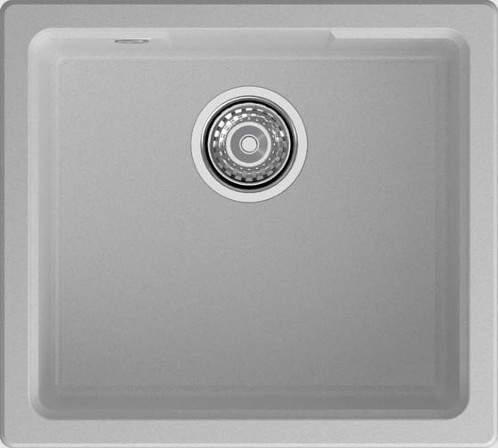 Мойка GranFest GRANFEST URBAN 4550 подстольный монтаж, 1-чаша, 450x500 мм, серый арт.GF-UR- 4550 серый 1