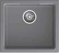 Мойка GranFest GRANFEST URBAN 4550 подстольный монтаж, 1-чаша, 450x500 мм, темно-серый арт.GF-UR- 4550 темно-серый