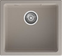 Мойка GranFest GRANFEST URBAN 4550 подстольный монтаж, 1-чаша, 450x500 мм, песочный арт.GF-UR- 4550 песочный