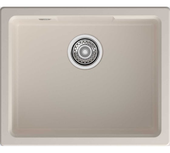 Мойка GranFest GRANFEST URBAN 4555 подстольный монтаж, 1-чаша, 450x550 мм, белый арт.GF-UR- 4555 белый 1