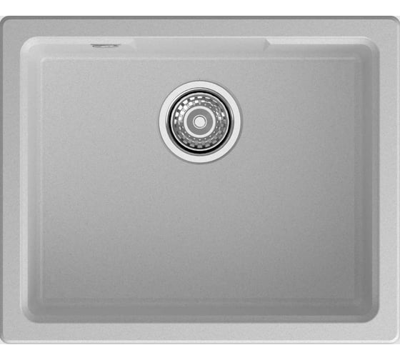 Мойка GranFest GRANFEST URBAN 4555 подстольный монтаж, 1-чаша, 450x550 мм, серый арт.GF-UR- 4555 серый 1