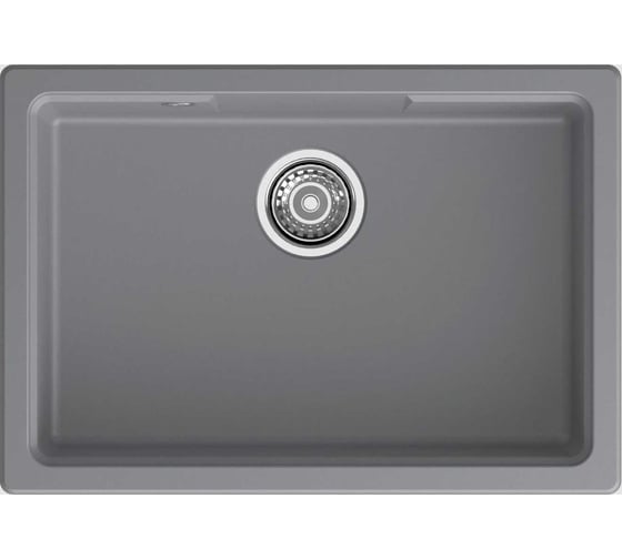 Мойка GranFest GRANFEST URBAN 4565 подстольный монтаж, 1-чаша, 450x650 мм, темно-серый арт.GF-UR- 4565 темно-серый 1