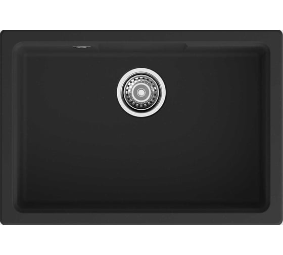 Мойка GranFest GRANFEST URBAN 4565 подстольный монтаж, 1-чаша, 450x650 мм, черный арт.GF-UR- 4565 черный 1