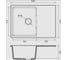 Мойка GranFest GRANFEST URBAN 668L 1-чаша+крыло, 680x490 мм, песочный арт.GF-UR- 668L песочный 3