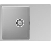 Мойка GranFest GRANFEST URBAN 668L 1-чаша+крыло, 680x490 мм, серый арт.GF-UR- 668L серый