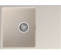 Мойка GranFest GRANFEST URBAN 668L 1-чаша+крыло, 680x490 мм, белый арт.GF-UR- 668L белый