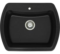 Кухонная мойка из мрамора Novell Аделаида Nl205 обсидиан