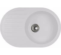 Кухонная мойка из мрамора Novell Каролина Nl303 белый