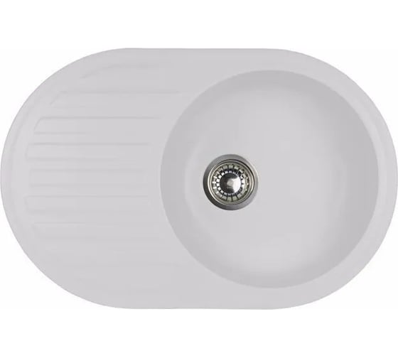 Кухонная мойка из мрамора Novell Каролина Nl303 белый