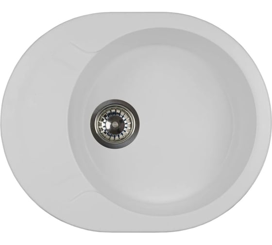 Кухонная мойка из мрамора Novell Нимфа Nl301 белый 1
