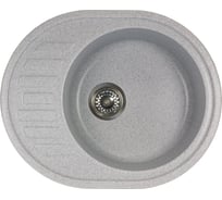 Кухонная мойка из мрамора Novell Аврора Nl302 серый