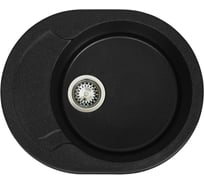 Кухонная мойка из мрамора Novell Нимфа Nl301 обсидиан