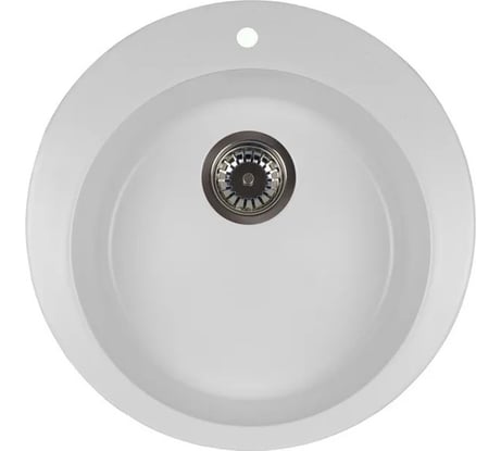 Кухонная мойка из мрамора Novell Веста Nl104 белый