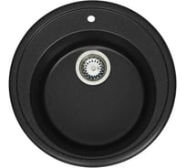 Кухонная мойка из мрамора Novell Медея Nl105 обсидиан