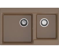 Мойка GranFest Композит LEVEL 780K 2 чаши 780*500мм терракот GF- LV-780K терракот