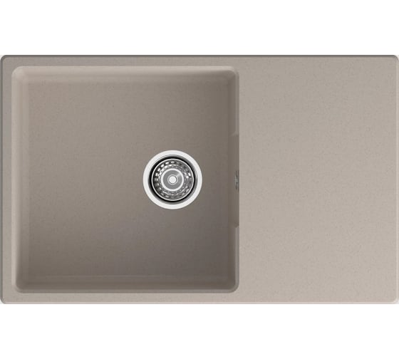 Мойка GranFest URBAN 678L 1-чаша+крыло 780*490мм песочный GF-UR- 678L песочный 1