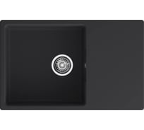 Мойка GranFest URBAN 678L 1-чаша+крыло 780*490мм черный GF-UR- 678L черный
