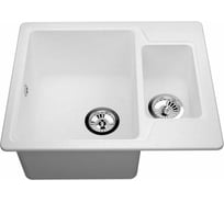 Мойка для кухни VIGRO VG501 белый