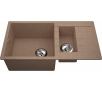 Мойка для кухни VIGRO VG503 терракотовый