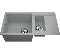 Мойка для кухни VIGRO VG503 серый