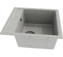 Мойка для кухни Teymi 46х51 серая матовая Lori Mini T120130 ЦБ-00285198