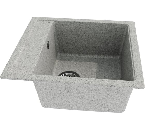 Мойка для кухни Teymi 46х51 серая матовая Lori Mini T120130 ЦБ-00285198 1