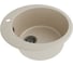 Мойка для кухни Teymi Д51 круглая бежевая матовая Lori Midi T120127 ЦБ-00285200 1