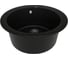 Мойка для кухни Teymi Д51 круглая черная матовая Lori Midi T120124 ЦБ-00285203 11