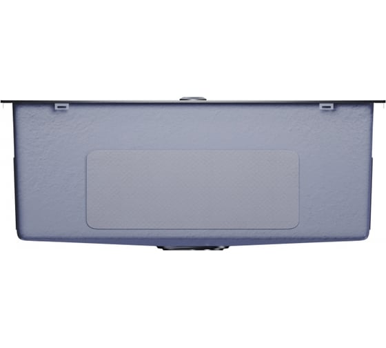 Настольная мойка MIXLINE PRO 65x45, 3 мм, выпуск 3 1/2, 22 см, с сифоном, черный графит 547238