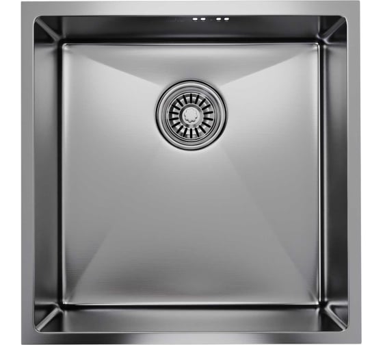 Подстольная мойка MIXLINE PRO 50x50, 3 мм, выпуск 3 1/2, 20 см, с сифоном, сатин 547227