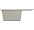 Мойка MIXLINE ML-GMS103 СТАНДАРТ с крылом, серый 310, 570_460_190мм 558120 3
