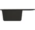 Мойка MIXLINE ML-GMS103 СТАНДАРТ с крылом, черный 308, 570х460х190мм 558116 3