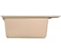 Мойка MIXLINE ML-GMS110 СТАНДАРТ прямоугольная, бежевый 328, 497х440х175мм 558094 3