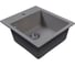 Мойка MIXLINE ML-GMS110 СТАНДАРТ прямоугольная, темно-серый 309, 497х440х175мм 558095 1