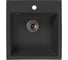 Мойка MIXLINE ML-GMS110 СТАНДАРТ прямоугольная, черный 308, 497х440х175мм 558092 2