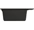 Мойка MIXLINE ML-GMS110 СТАНДАРТ прямоугольная, черный 308, 497х440х175мм 558092 3