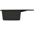 Мойка MIXLINE ML-GMS115 СТАНДАРТ с крылом, черный 308, 645_505_190мм 558110 3