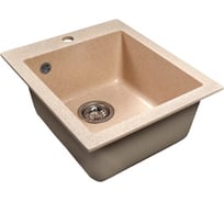 Мойка MIXLINE ML-GMS118 СТАНДАРТ прямоугольная, песочный 302, 492_417_190мм 558105