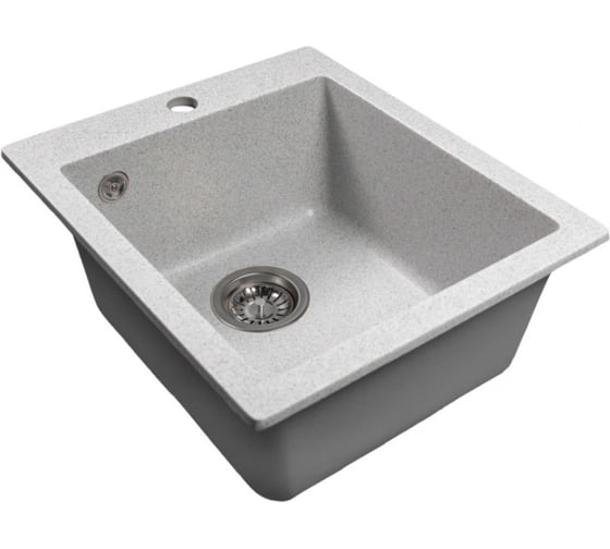 Мойка MIXLINE ML-GMS118 СТАНДАРТ прямоугольная, серый 310, 492_417_190мм 558108 1