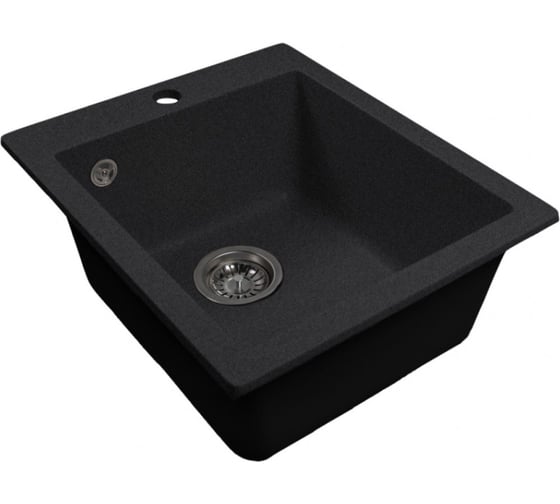 Мойка MIXLINE ML-GMS118 СТАНДАРТ прямоугольная, черный 308, 492_417_190мм 558104 1