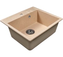 Мойка MIXLINE ML-GMS121 СТАНДАРТ прямоугольная, песочный 302, 555_495_190мм 558099