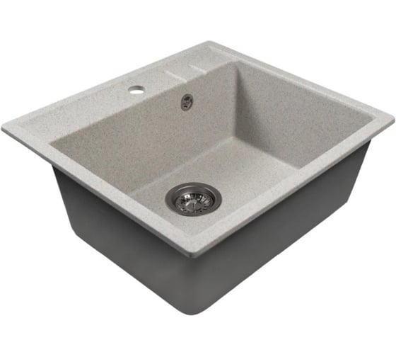 Мойка MIXLINE ML-GMS121 СТАНДАРТ прямоугольная, серый 310, 555_495_190мм 558102 1